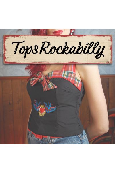 Tops y Camisas Rockabilly
